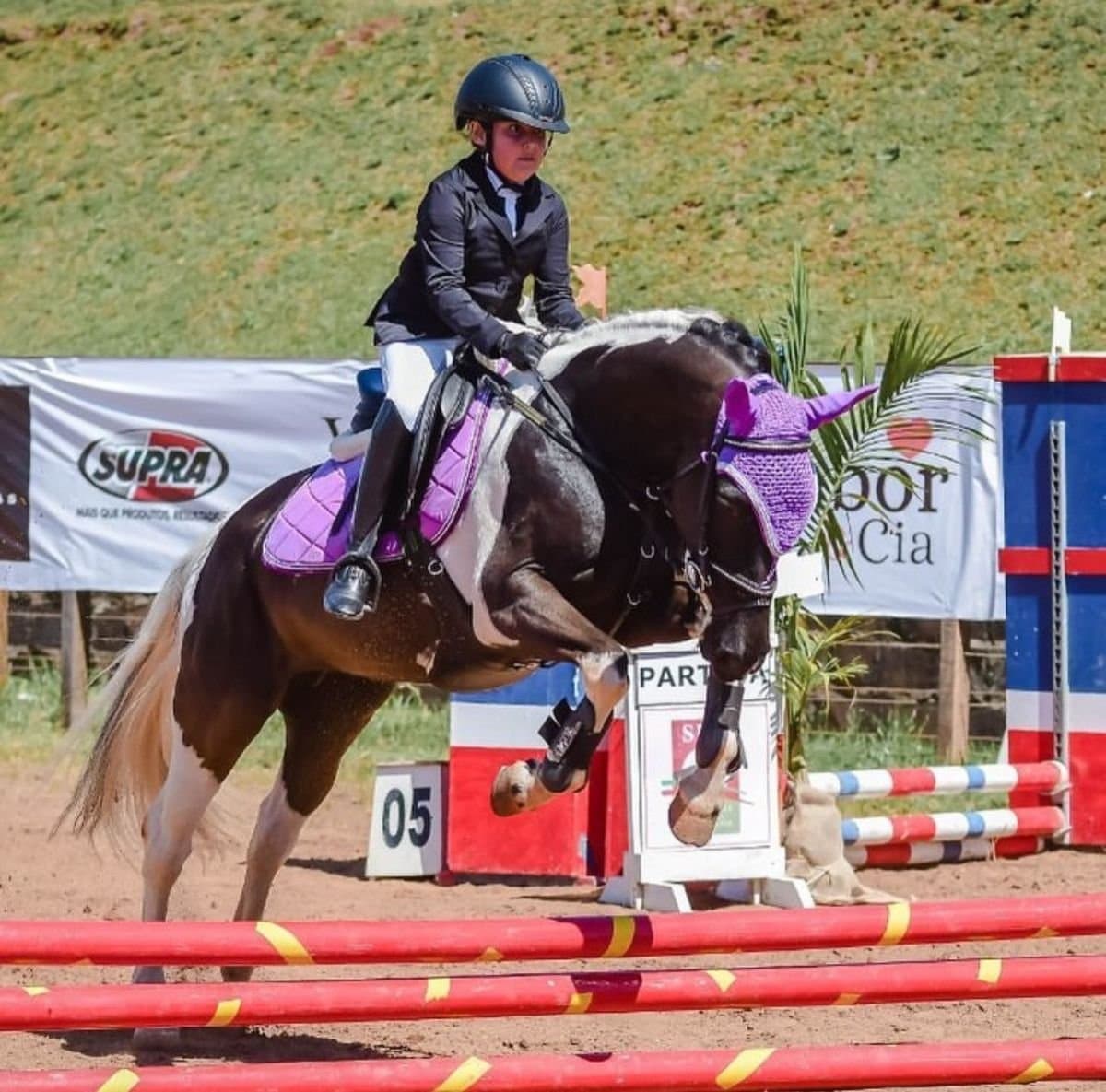 Jovem ibirubense é destaque no hipismo e participou de torneio em Curitiba no último final de semana