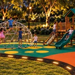 Bairro Unida ganhará nova praça com piso especial e playground