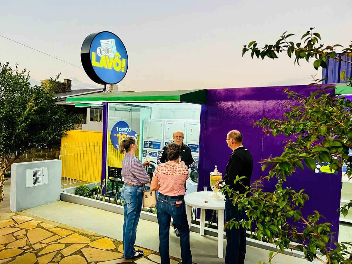 Lavô inaugura serviço de lavagem de roupas totalmente automatizado em Ibirubá