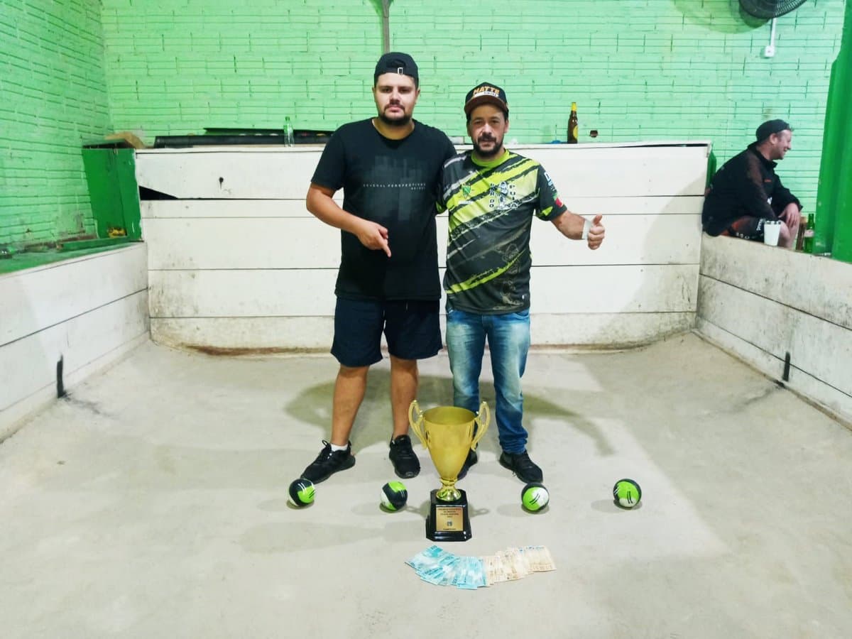 1º Torneio de Bocha do Pedro distribuiu mais de R$ 15 mil em prêmios no final de semana