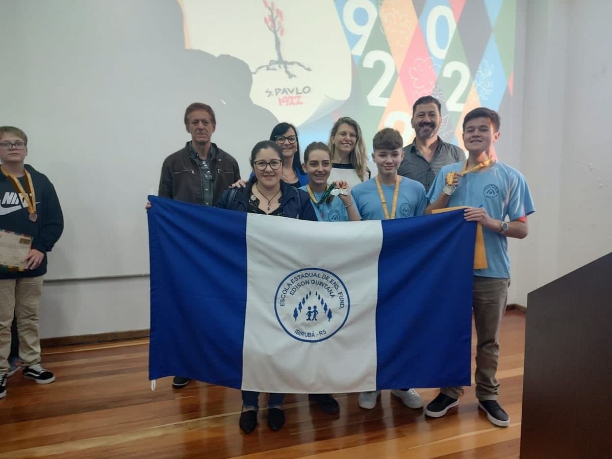 Escola Edison Quintana é premiada na Olimpíada Brasileira de Matemática