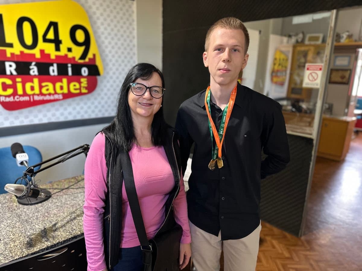 Estudante da Escola Edison Quintana conquistou medalhas na Olímpiada Brasileira de Matemática