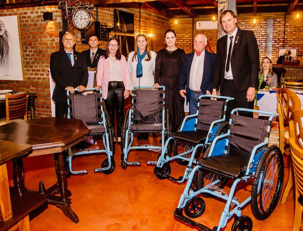 Rotary Club é fundado em Quinze de Novembro com a posse de 22 membros