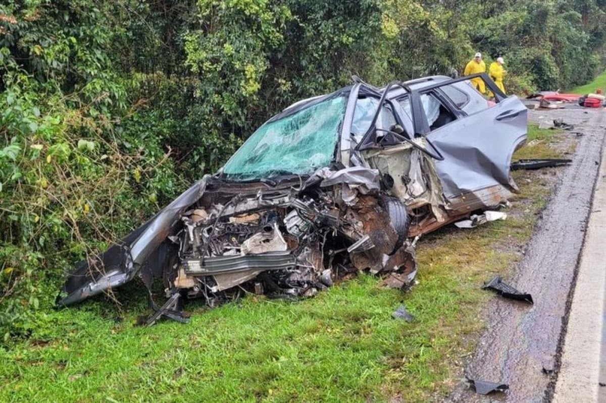 Acidente tira a vida de duas pessoas na BR 386 em Mormaço