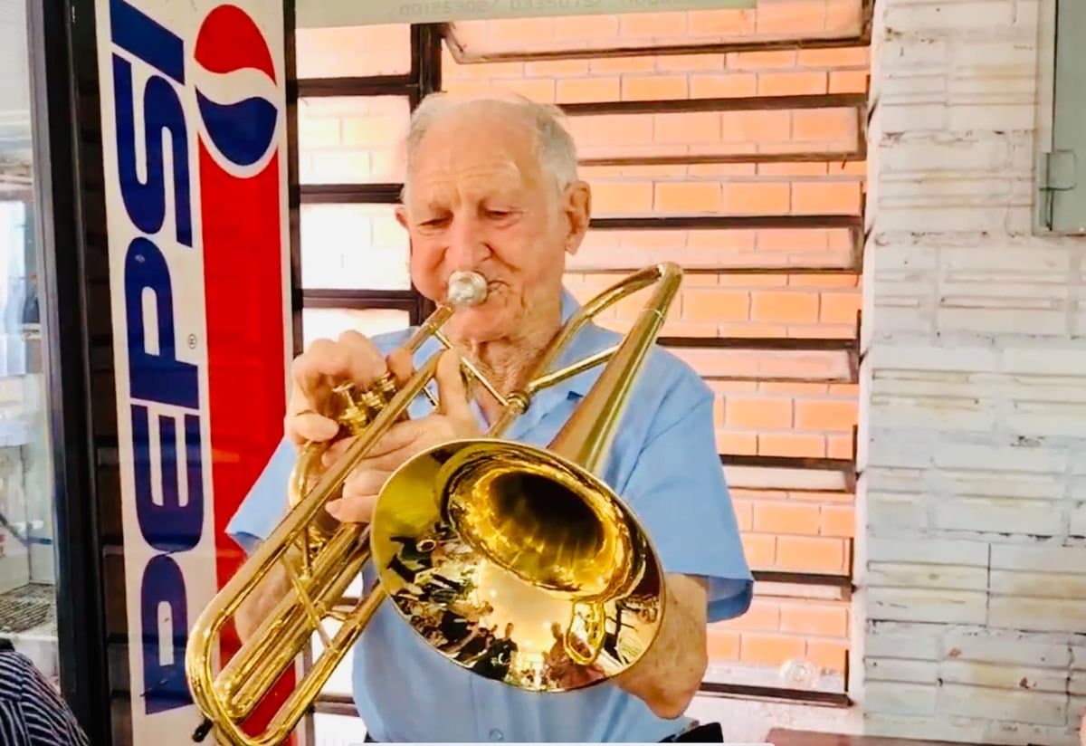 Trombonista com mais de 80 anos de carreira falece em Ibirubá