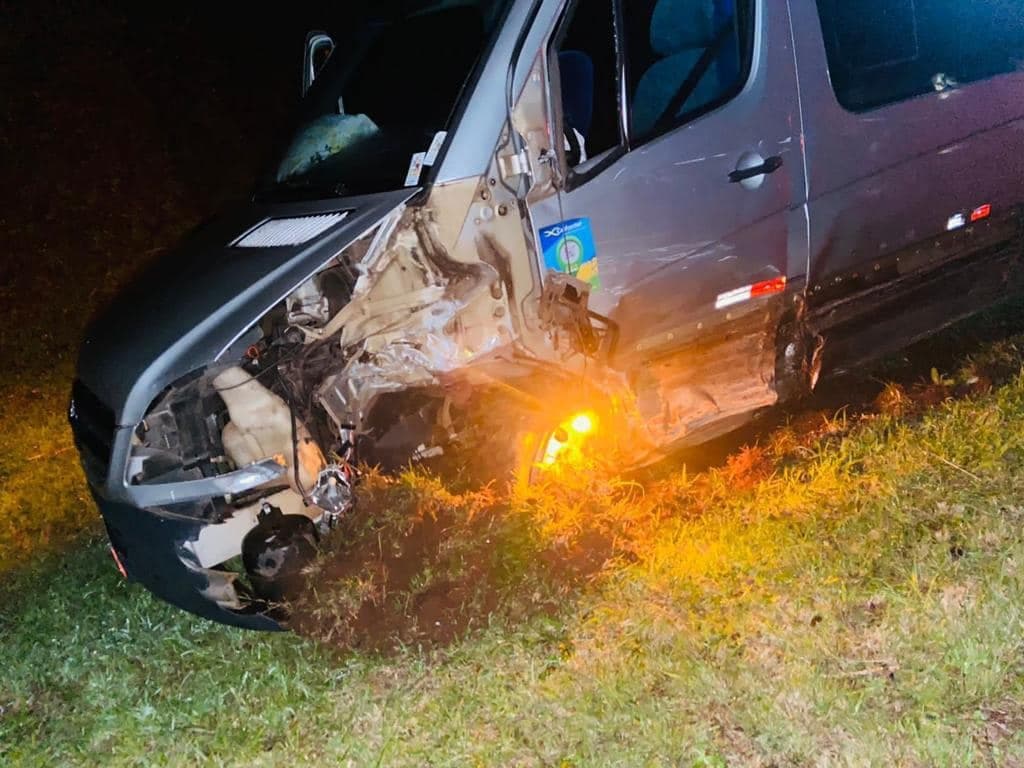 Voluntários de Ibirubá sofrem acidente a caminho do Vale do Taquari