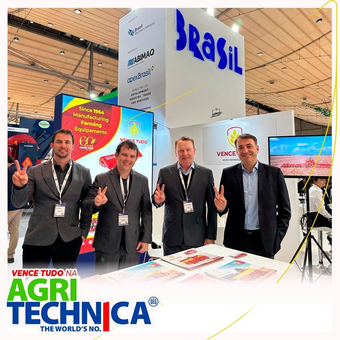 Indutar e Vence Tudo brilham na Agritechnica a maior feira de máquinas agrícolas do mundo