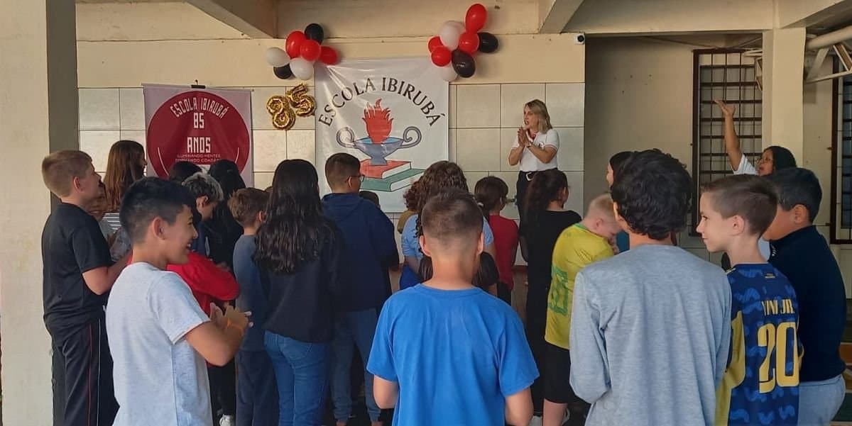 Escola Ibirubá celebra seus 85 anos de história com educação e formando excelentes alunos