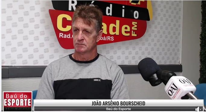 João Arsênio Bourscheid no Baú do Esporte