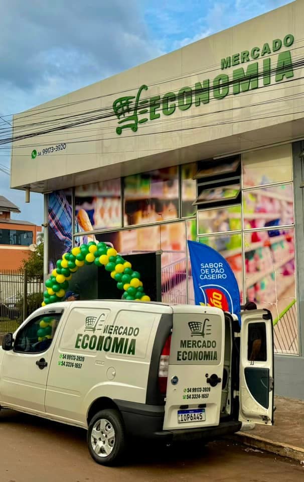 Sonho realizado: casal apresenta o novo Mercado Economia em Ibirubá