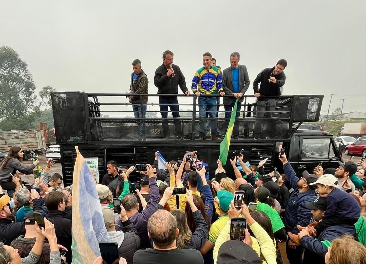 Bolsonaro cumpre agenda na região norte e noroeste do RS