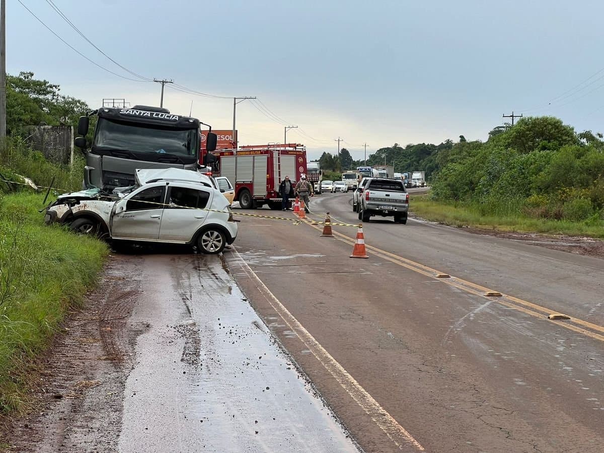 Acidente na ERS-223 resulta na morte de uma mulher