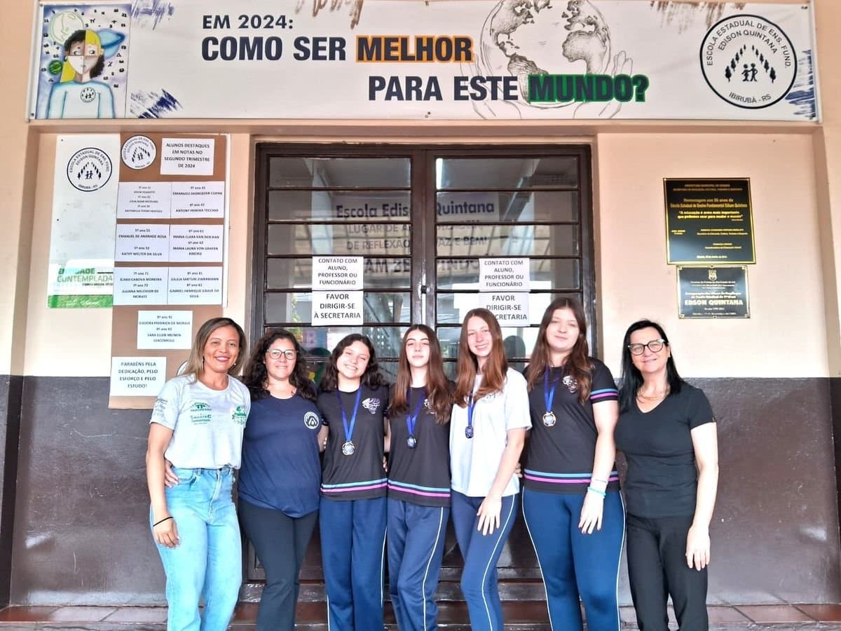 Alunas desenvolvem projeto de Telhado Verde e conquistam classificação em concurso estadual