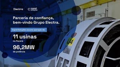 Coprel Soluções assume a gestão de 11 usinas no Paraná