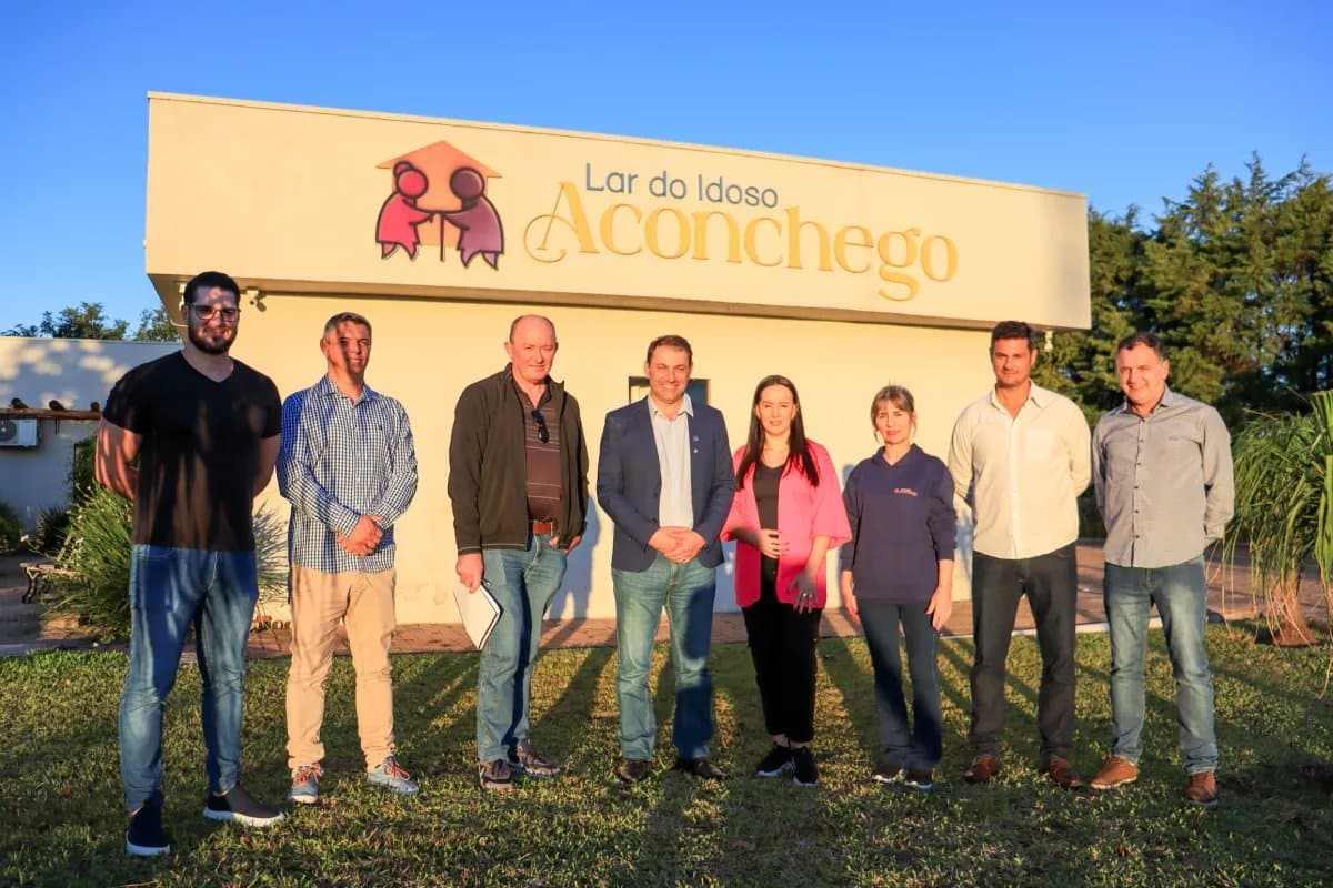 Paparico Bacchi visita Ibirubá e destina recursos ao Lar do Idoso: “O interior é o coração do Estado”