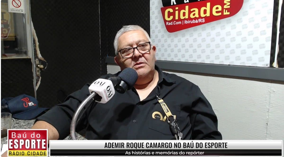Ademir Camargo resgata memórias do futebol raiz no Baú do Esporte