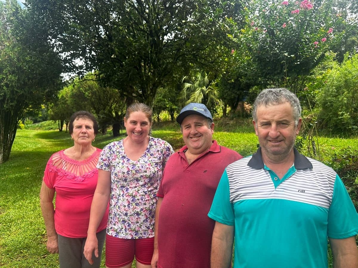 Cooperante de Montauri diversifica a propriedade com a atividade leiteira, grãos e aviário